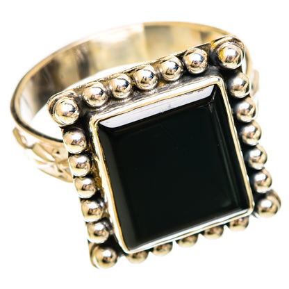 Black Onyx Rings handcrafted by Ana Silver Co - RING109244 - Photo 2