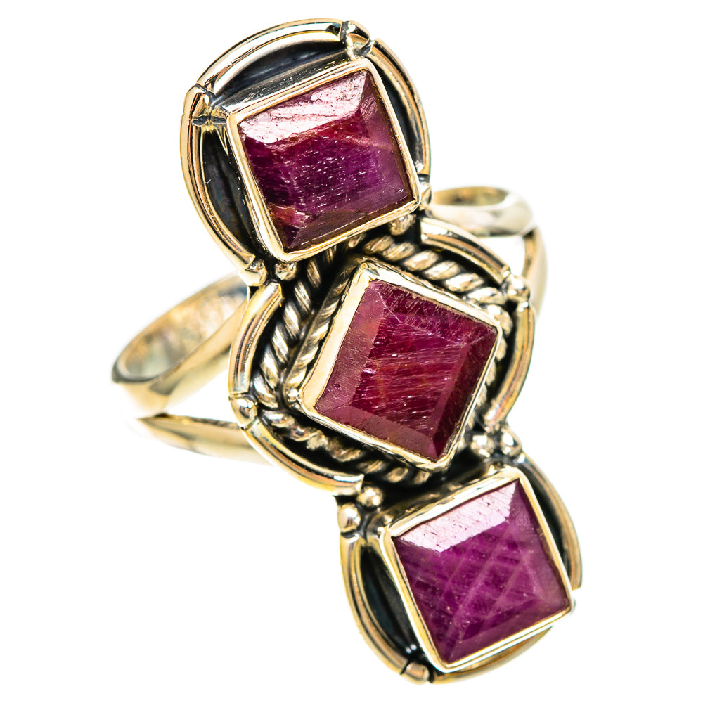 Ruby Rings handcrafted by Ana Silver Co - RING109270 - Photo 2