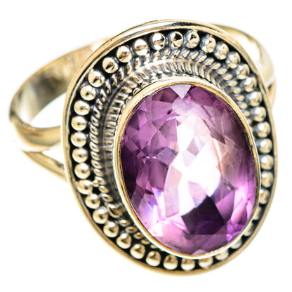 Amethyst Rings handcrafted by Ana Silver Co - RING109274 - Photo 2