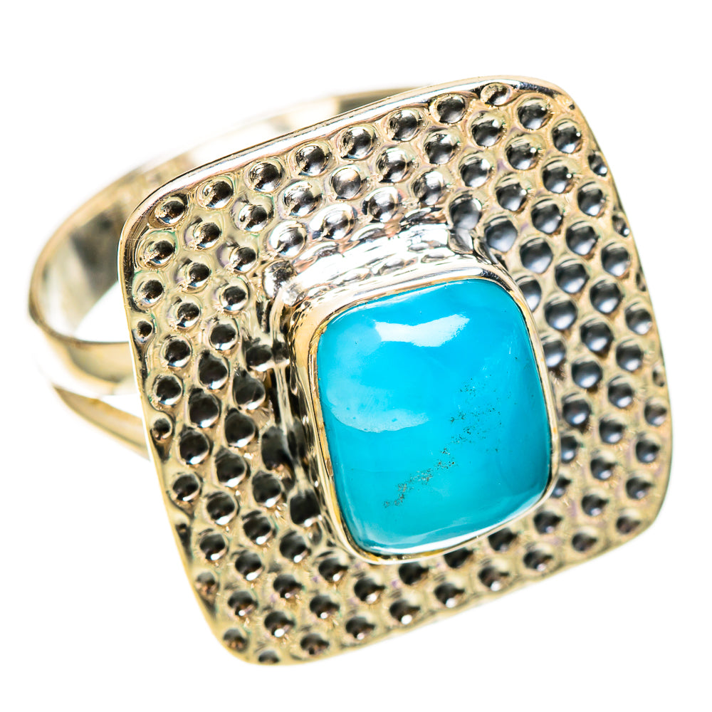 Larimar Rings handcrafted by Ana Silver Co - RING109324 - Photo 2