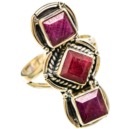 Ruby Rings handcrafted by Ana Silver Co - RING109334 - Photo 2