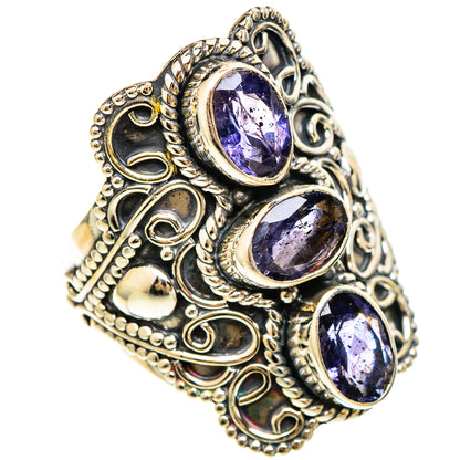 Violet Spinel Rings handcrafted by Ana Silver Co - RING109336 - Photo 2