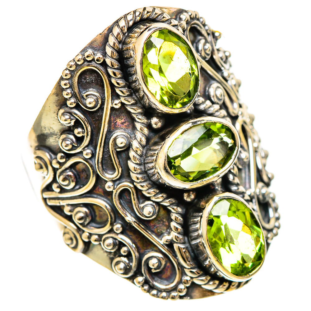 Peridot Rings handcrafted by Ana Silver Co - RING109361 - Photo 2