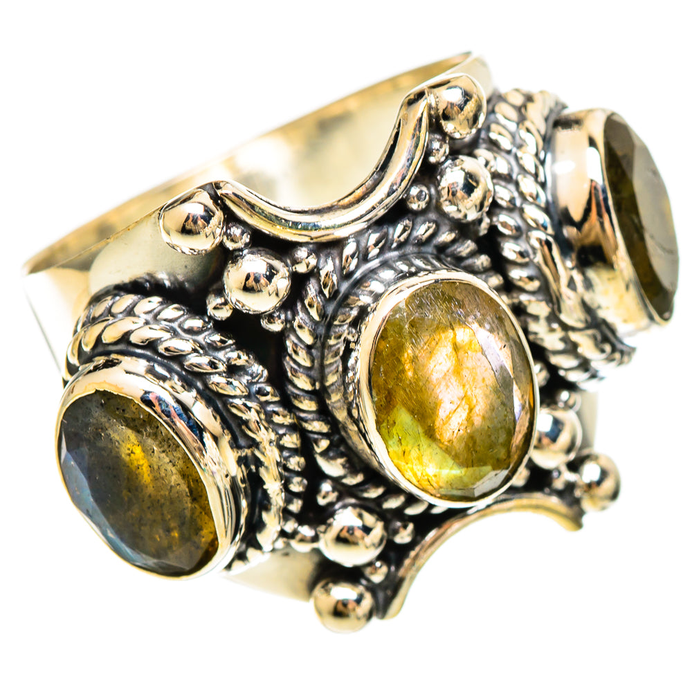 Labradorite Rings handcrafted by Ana Silver Co - RING109362 - Photo 2