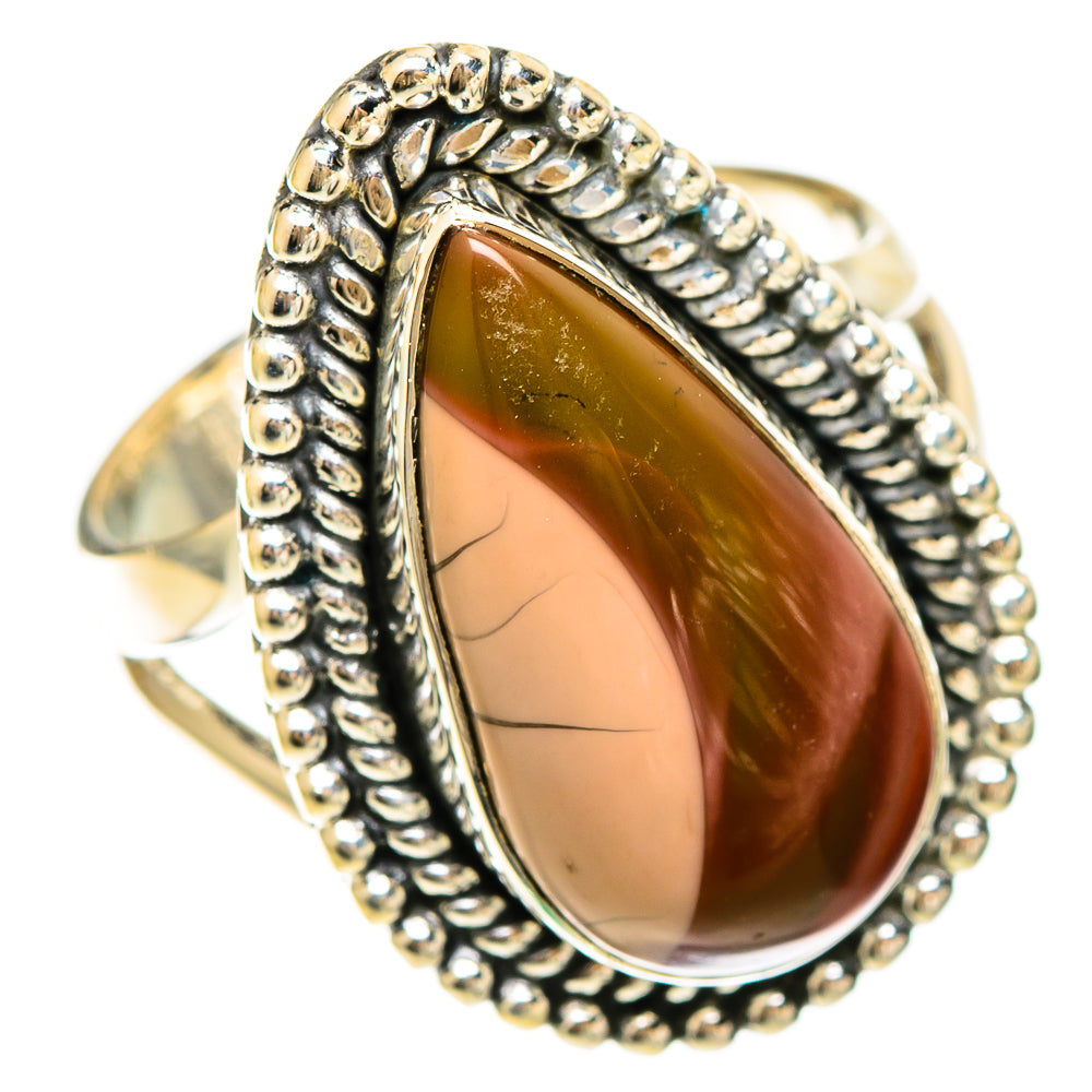 Mookaite Rings handcrafted by Ana Silver Co - RING109365 - Photo 2