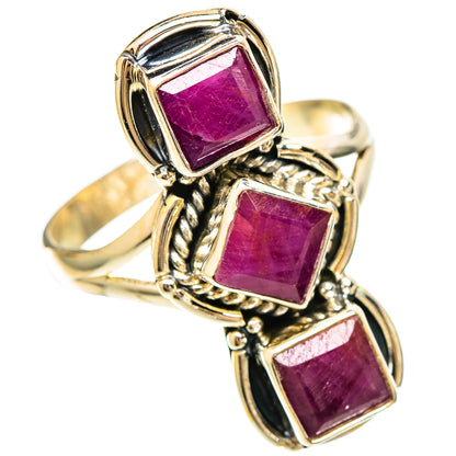 Ruby Rings handcrafted by Ana Silver Co - RING109367 - Photo 2
