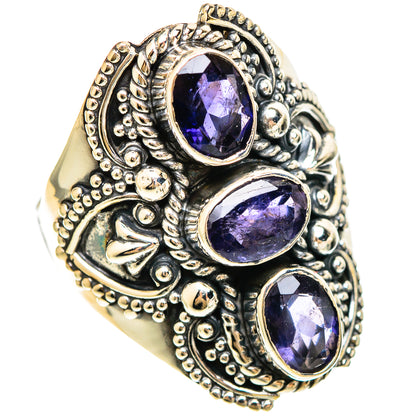Violet Spinel Rings handcrafted by Ana Silver Co - RING109370 - Photo 2