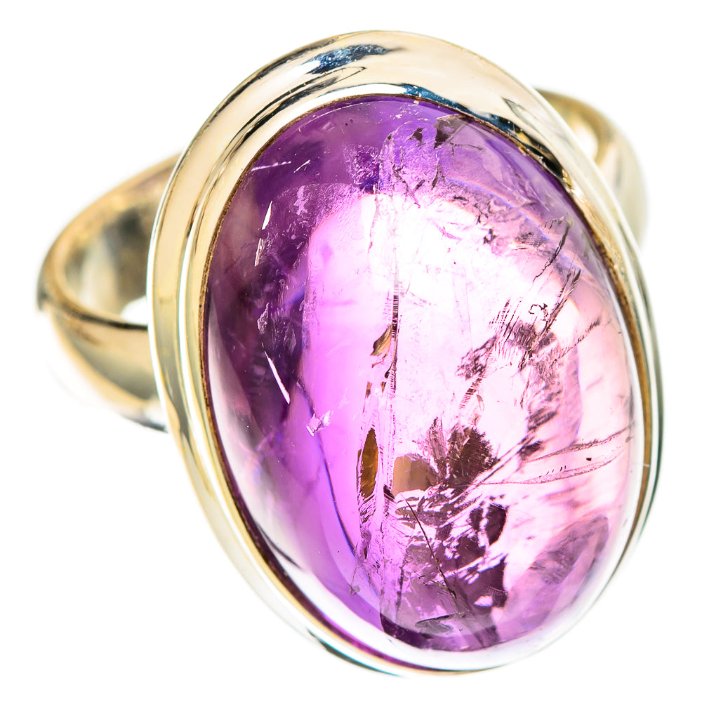 Amethyst Rings handcrafted by Ana Silver Co - RING109371 - Photo 2