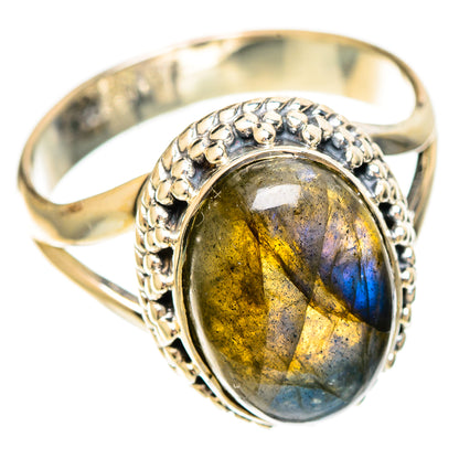 Labradorite Rings handcrafted by Ana Silver Co - RING109384 - Photo 2