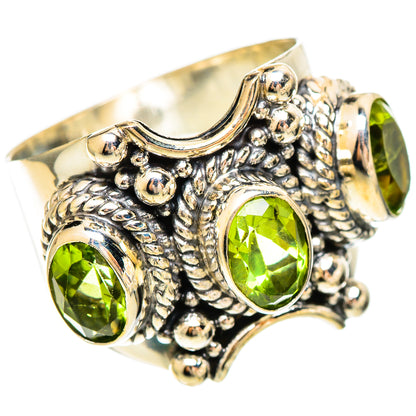 Peridot Rings handcrafted by Ana Silver Co - RING109392 - Photo 2