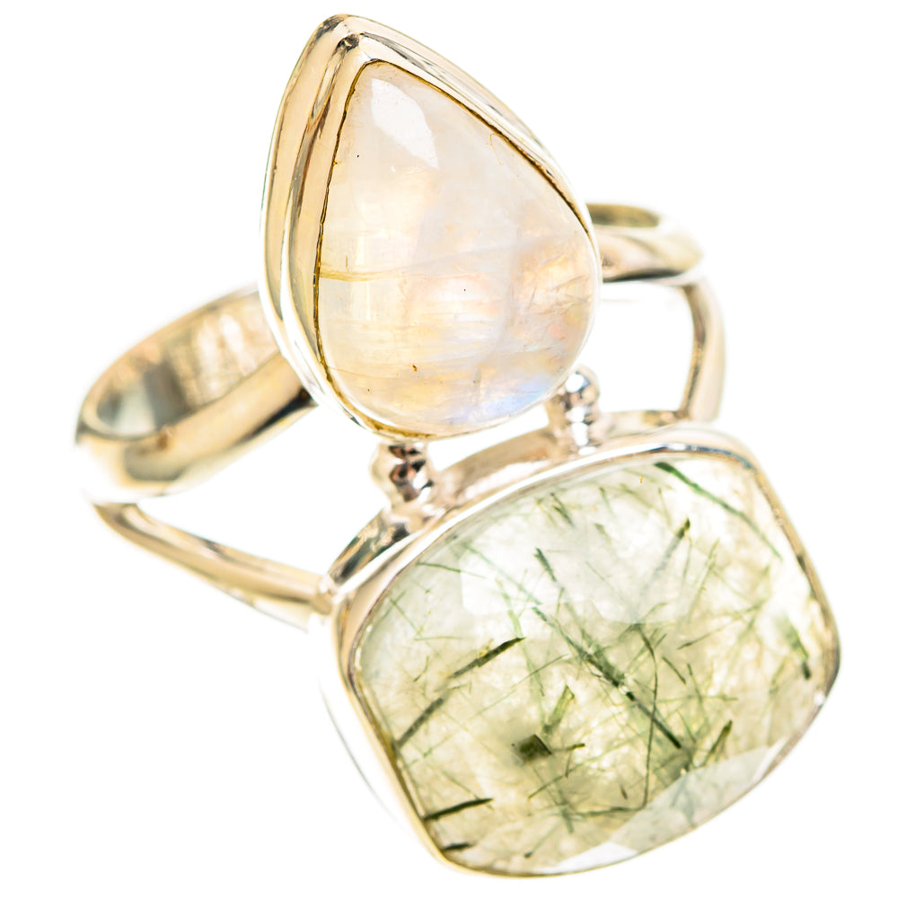 Tourmalinated Quartz Rings handcrafted by Ana Silver Co - RING109400 - Photo 2