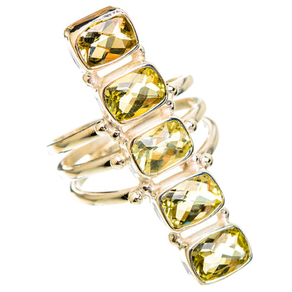 Citrine Rings handcrafted by Ana Silver Co - RING109412 - Photo 2