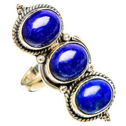 Lapis Lazuli Rings handcrafted by Ana Silver Co - RING109415 - Photo 2