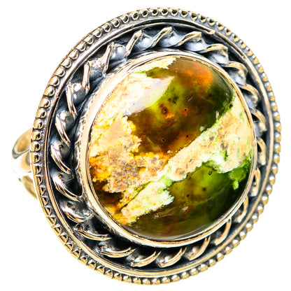 Rainforest Opal Rings handcrafted by Ana Silver Co - RING109425 - Photo 2