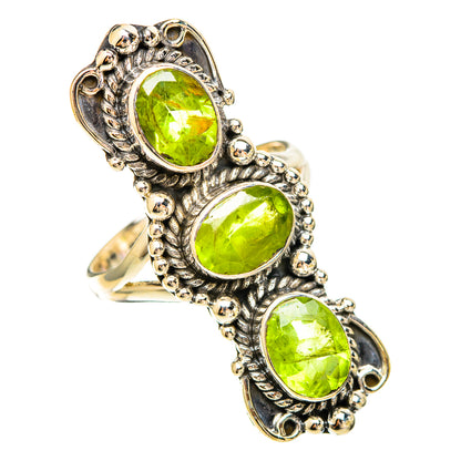 Peridot Rings handcrafted by Ana Silver Co - RING109426 - Photo 2