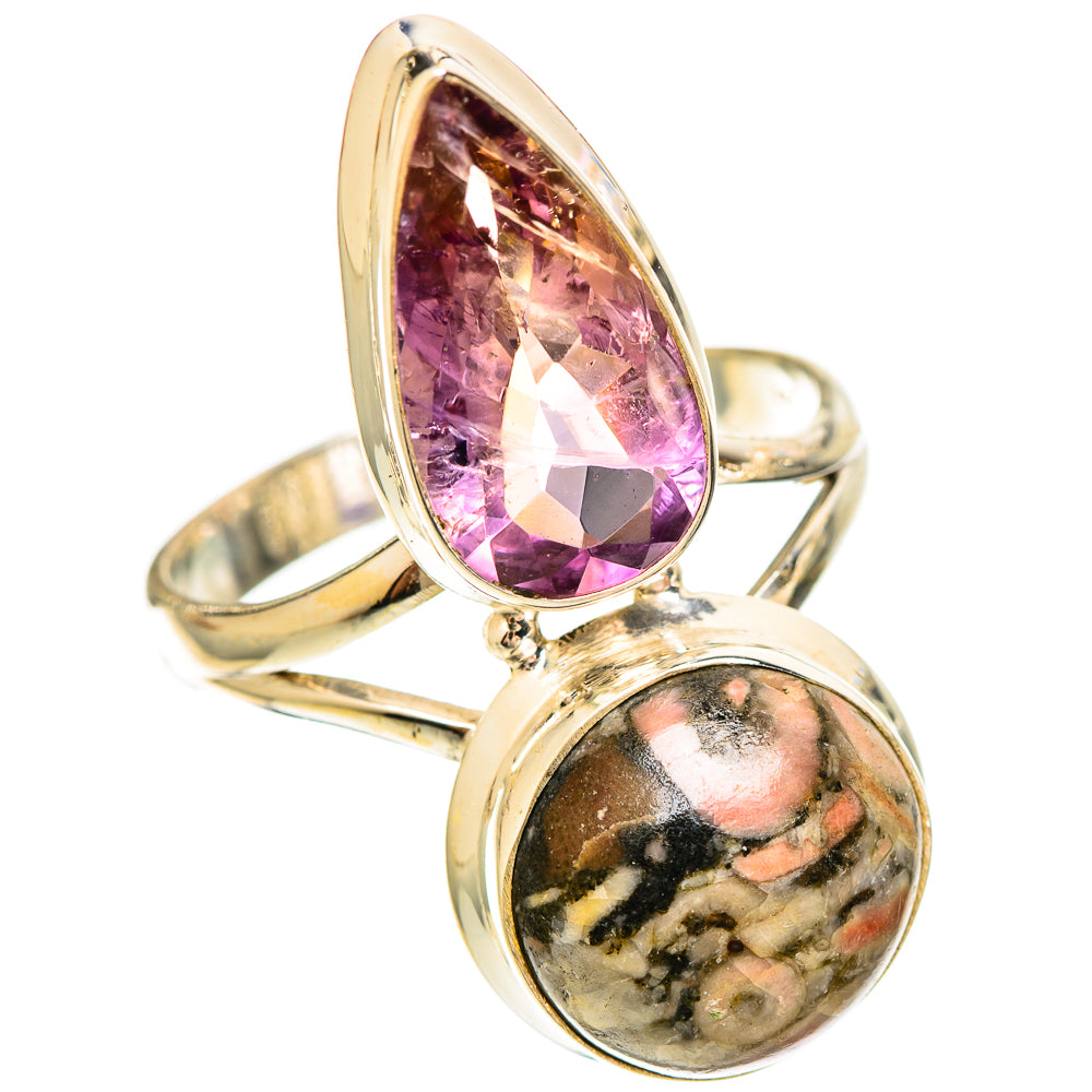 Crinoid Fossil Rings handcrafted by Ana Silver Co - RING109449 - Photo 2