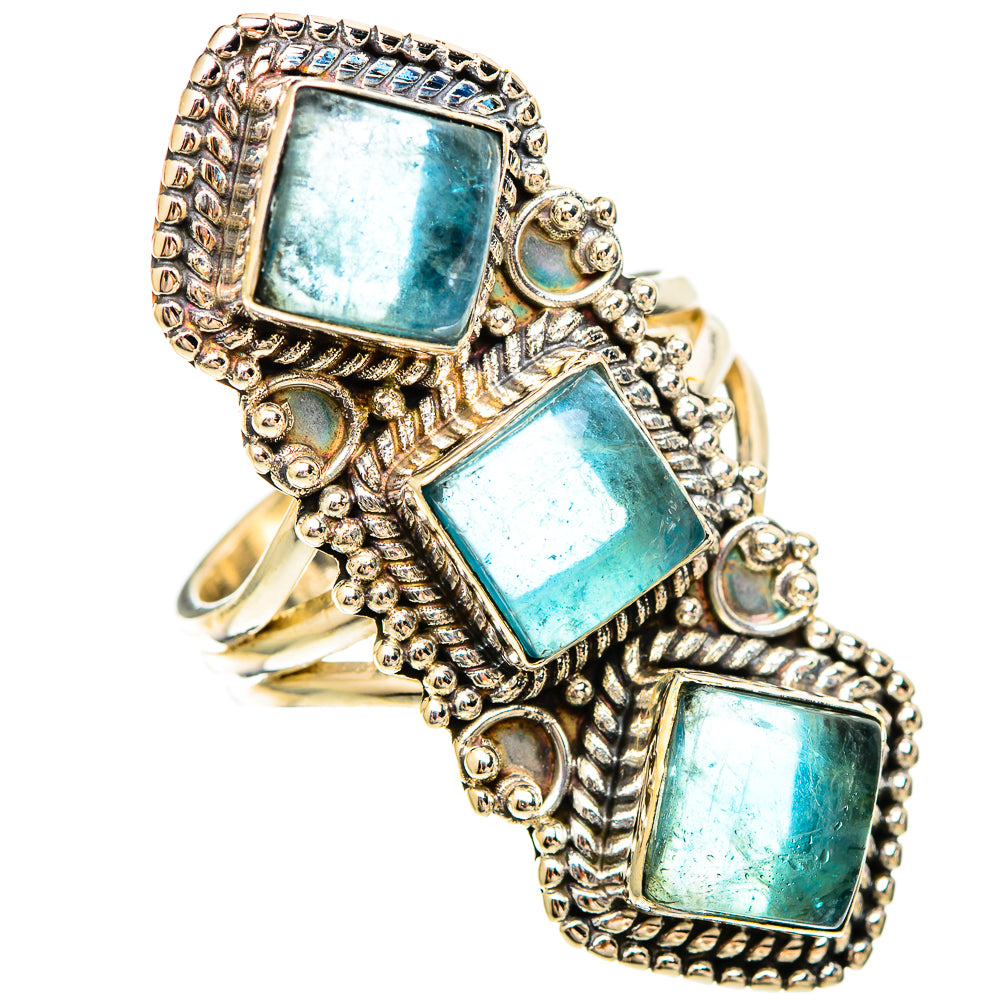 Apatite Rings handcrafted by Ana Silver Co - RING109457 - Photo 2