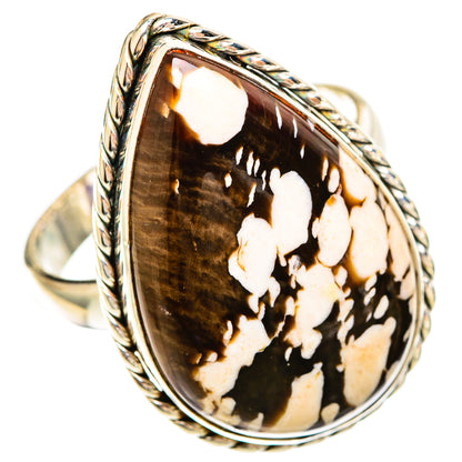 Peanut Wood Jasper Rings handcrafted by Ana Silver Co - RING109471 - Photo 2