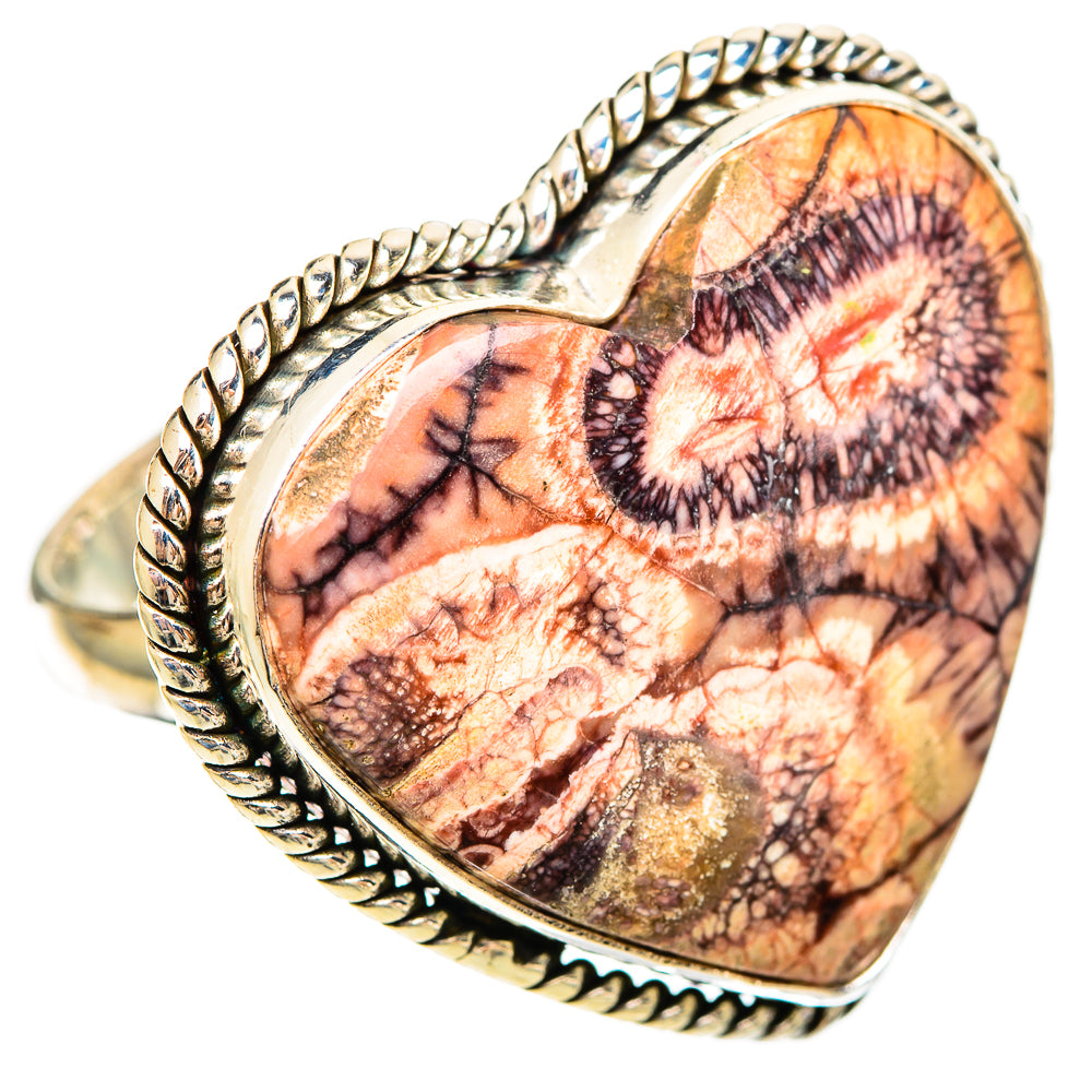 Poppy Jasper Rings handcrafted by Ana Silver Co - RING109474 - Photo 2