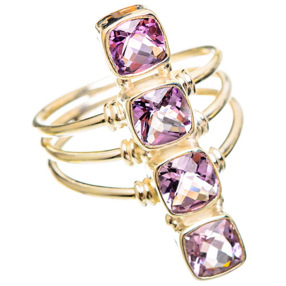 Amethyst Rings handcrafted by Ana Silver Co - RING109483 - Photo 2