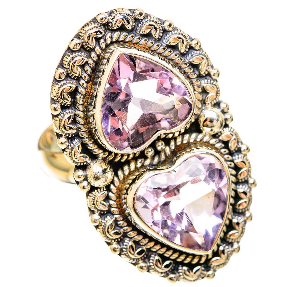 Kunzite Rings handcrafted by Ana Silver Co - RING109484 - Photo 2