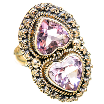 Kunzite Rings handcrafted by Ana Silver Co - RING109484 - Photo 2