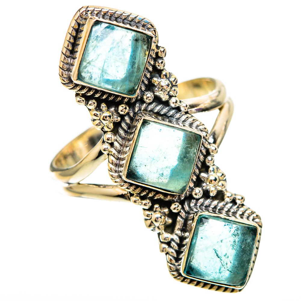 Apatite Rings handcrafted by Ana Silver Co - RING109499 - Photo 2