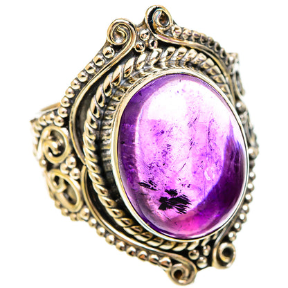 Amethyst Rings handcrafted by Ana Silver Co - RING109518 - Photo 2