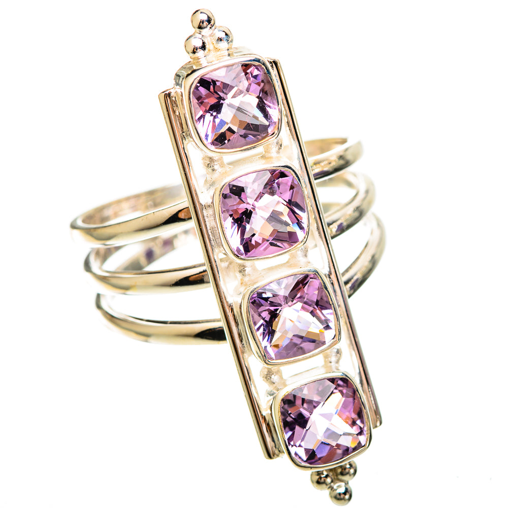 Amethyst Rings handcrafted by Ana Silver Co - RING109519 - Photo 2