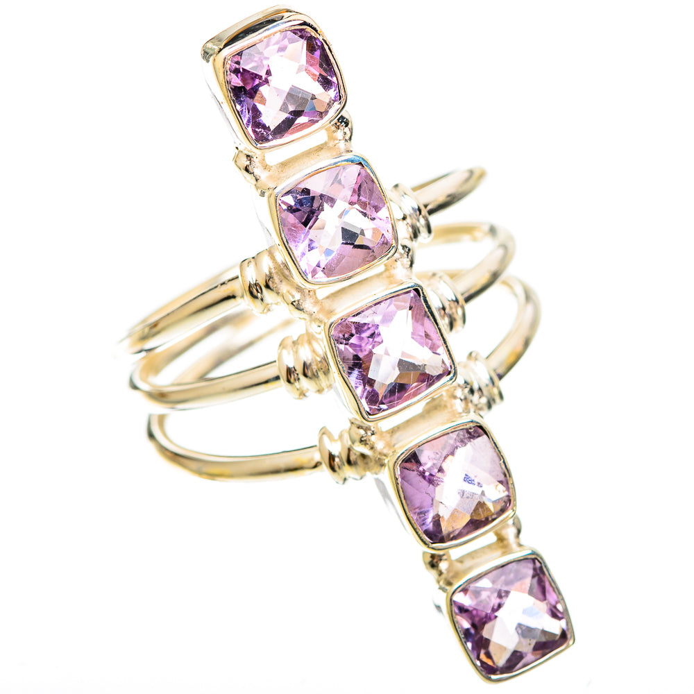 Amethyst Rings handcrafted by Ana Silver Co - RING109521 - Photo 2