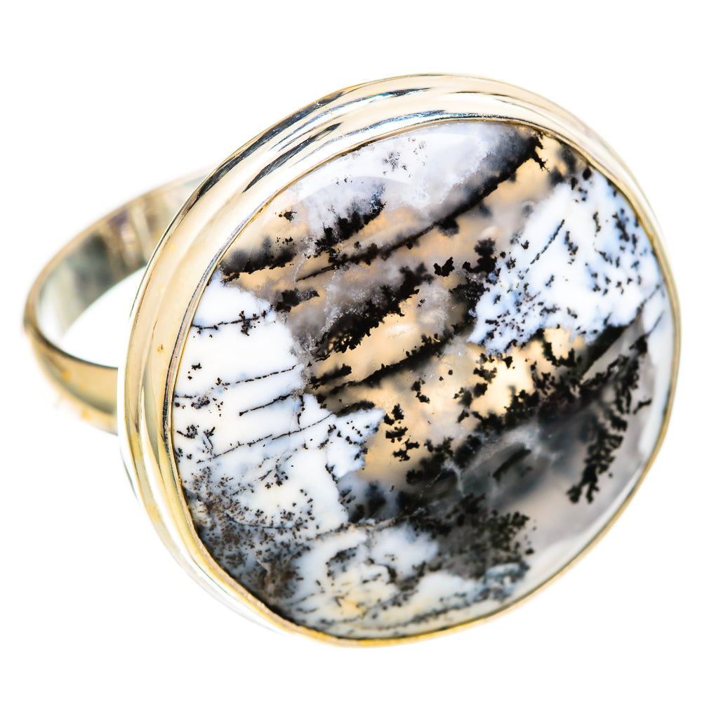 Dendritic Opal Rings handcrafted by Ana Silver Co - RING109529 - Photo 2