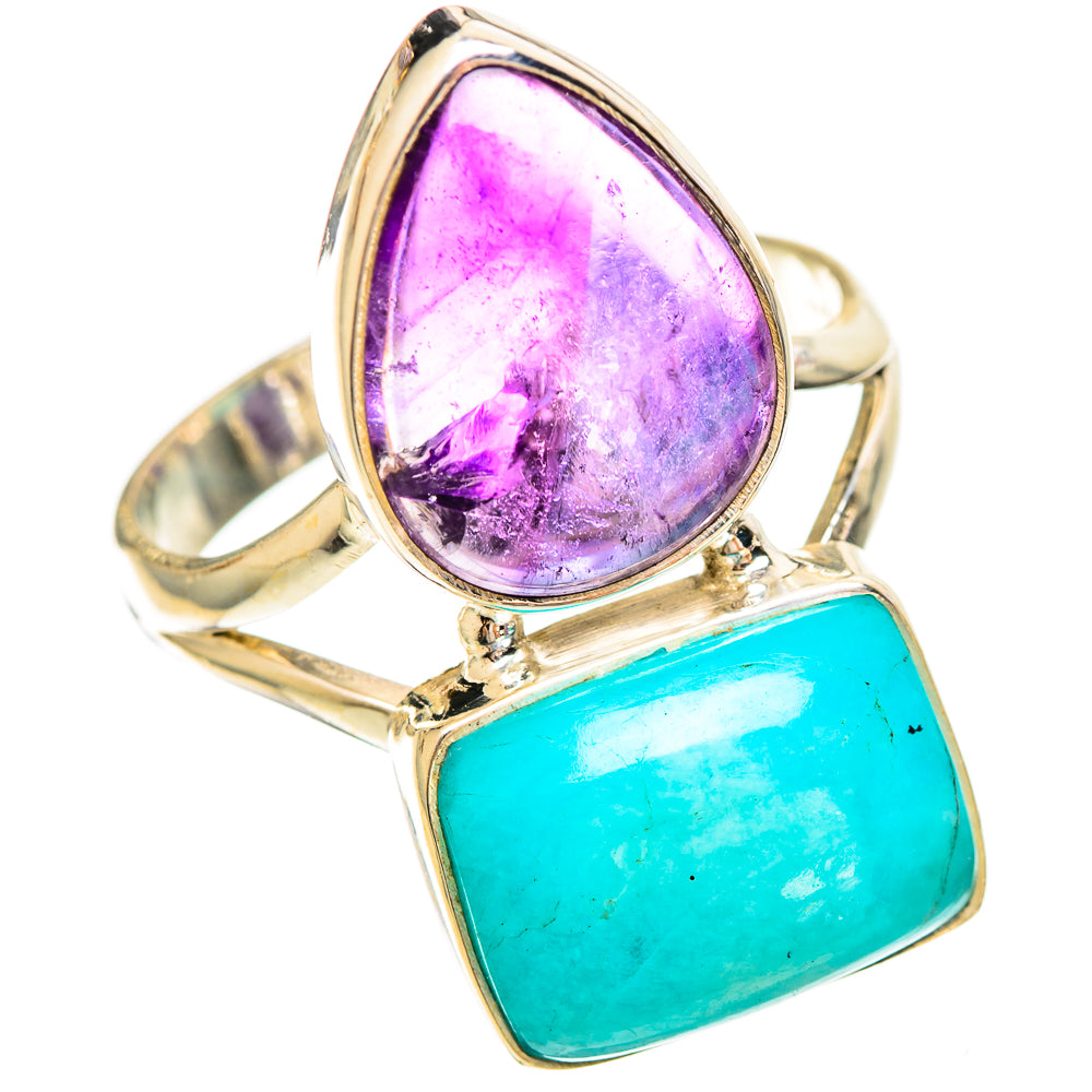 Larimar Rings handcrafted by Ana Silver Co - RING109531 - Photo 2