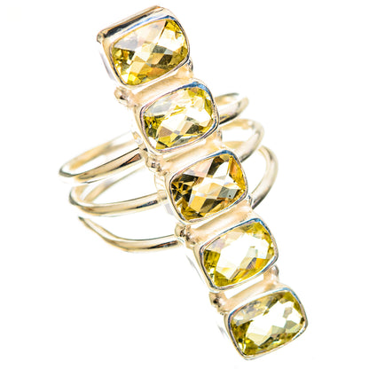 Citrine Rings handcrafted by Ana Silver Co - RING109532 - Photo 2