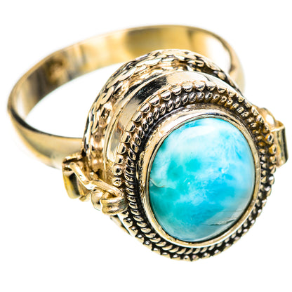 Larimar Rings handcrafted by Ana Silver Co - RING109536 - Photo 2
