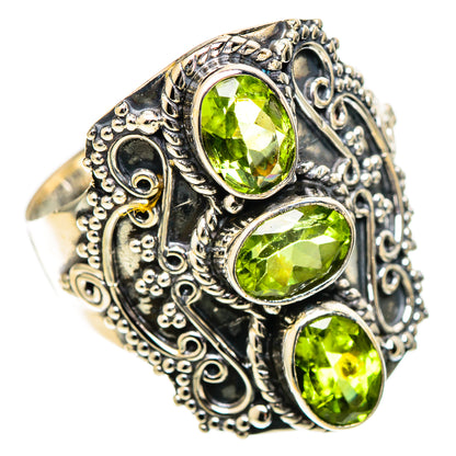 Peridot Rings handcrafted by Ana Silver Co - RING109541 - Photo 2