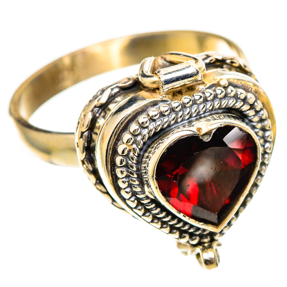Garnet Rings handcrafted by Ana Silver Co - RING109549 - Photo 2