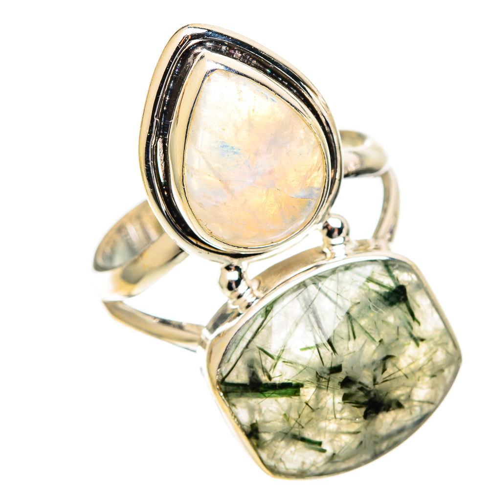 Tourmalinated Quartz Rings handcrafted by Ana Silver Co - RING109553 - Photo 2