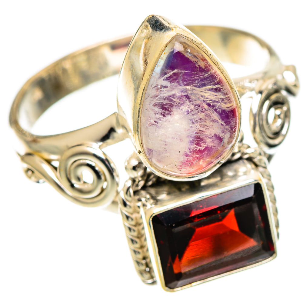 Garnet Rings handcrafted by Ana Silver Co - RING109563 - Photo 2