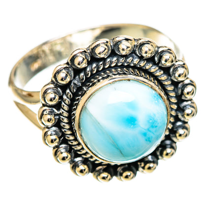 Larimar Rings handcrafted by Ana Silver Co - RING109564 - Photo 2
