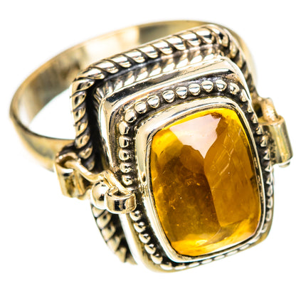Citrine Rings handcrafted by Ana Silver Co - RING109576 - Photo 2