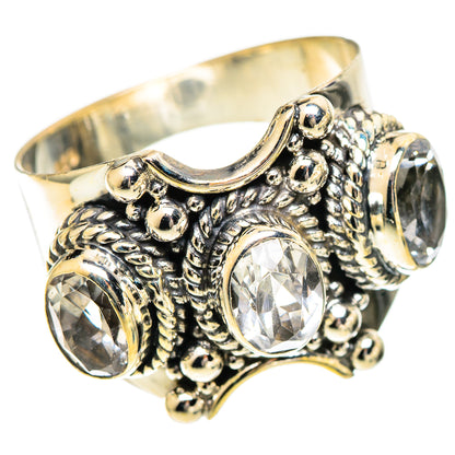 White Quartz Rings handcrafted by Ana Silver Co - RING109587 - Photo 2