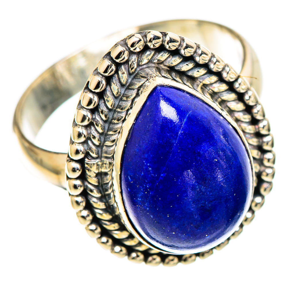 Lapis Lazuli Rings handcrafted by Ana Silver Co - RING109594 - Photo 2