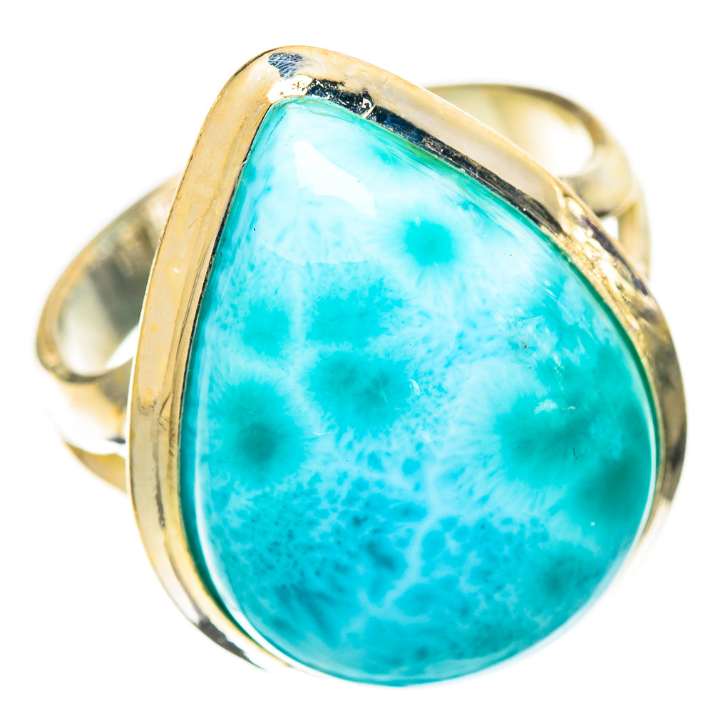 Larimar Rings handcrafted by Ana Silver Co - RING109595 - Photo 2