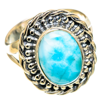 Larimar Rings handcrafted by Ana Silver Co - RING109598 - Photo 2