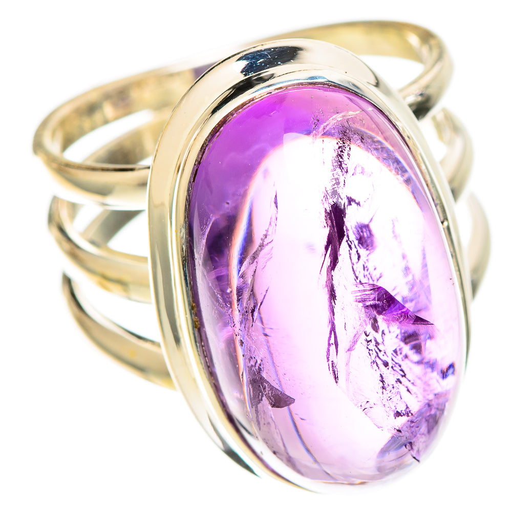 Amethyst Rings handcrafted by Ana Silver Co - RING109634 - Photo 2