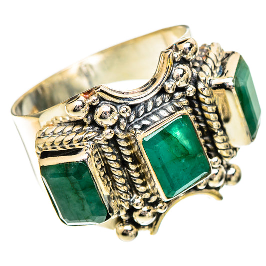 Emerald Rings handcrafted by Ana Silver Co - RING109654 - Photo 2
