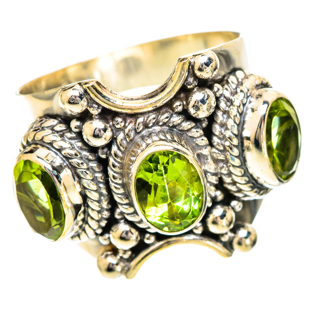 Peridot Rings handcrafted by Ana Silver Co - RING109658 - Photo 2