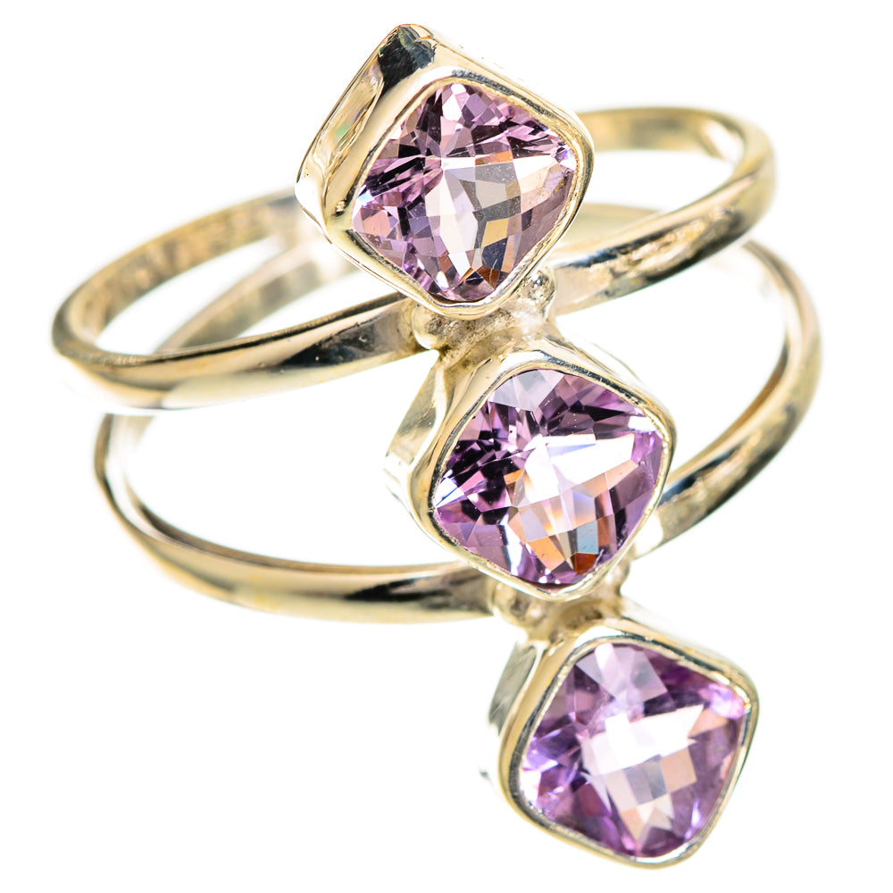 Amethyst Rings handcrafted by Ana Silver Co - RING109660 - Photo 2