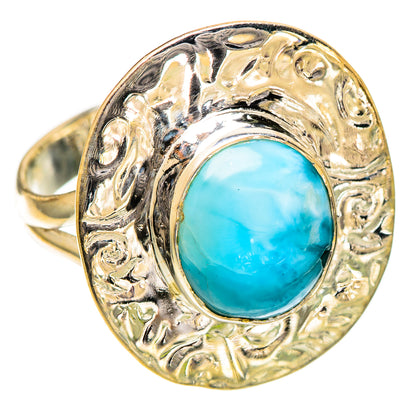 Larimar Rings handcrafted by Ana Silver Co - RING109675 - Photo 2