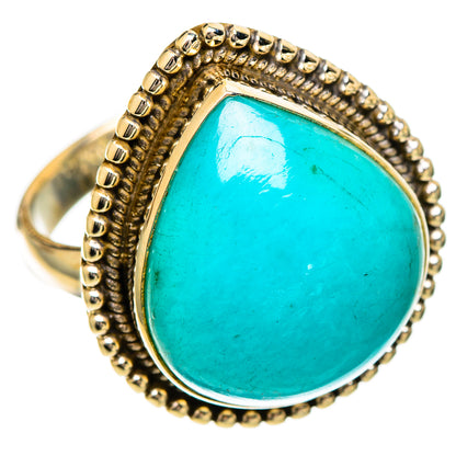 Amazonite Rings handcrafted by Ana Silver Co - RING109678 - Photo 2